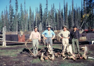 Richard Dickson with crew 1970’s