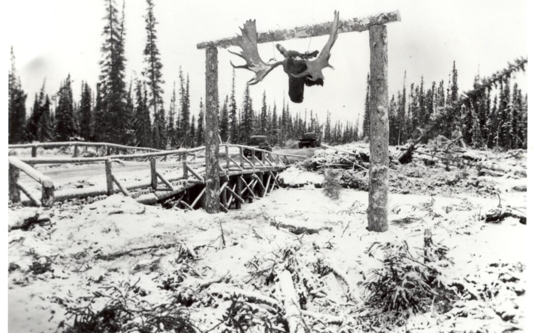 Alaska hwy bridge 1940’s